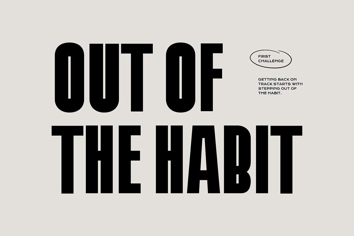 Rogalle - Condensed Sans Serif, a Sans Serif Font by Imoodev (Photo 2 of 5)