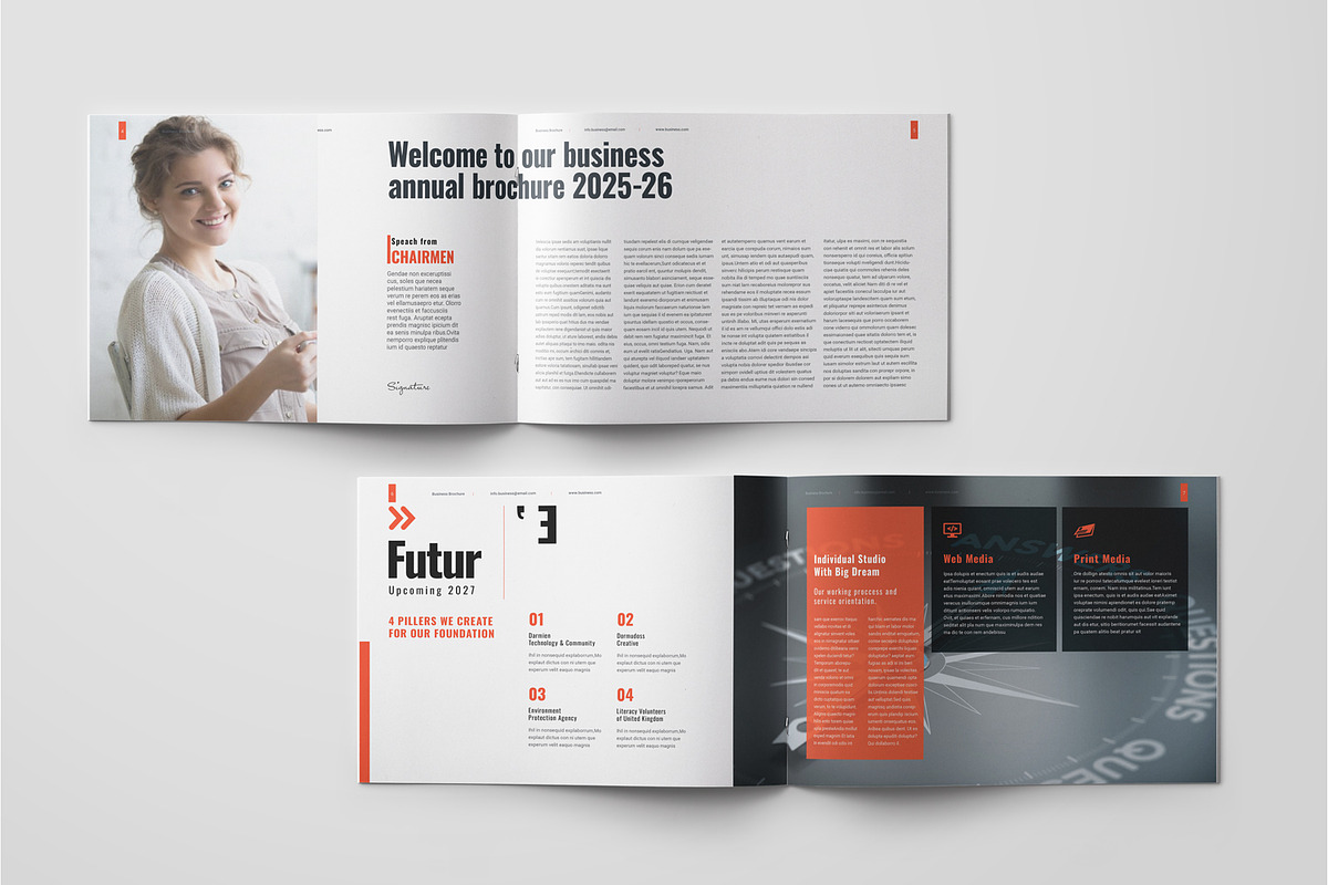 Landscape Brochure, a Brochure Template by Elite_Standard (Photo 2 of 5)