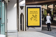 Urban Poster Sign PSD Mockup, a Mockup by Area Mockups (Thumbnail 2 of 4)