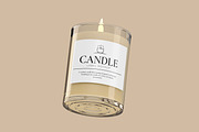 Candle Label Mockup, a Packaging Mockup by Unerispace (Thumbnail 5 of 5)