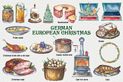 Germany European Christmas, an Illustration by FITALARTSNEDIGI (Thumbnail 3 of 11)