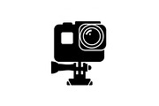 60 Action Camera Silhouette Icon, an Illustration by Artivon (Thumbnail 26 of 61)