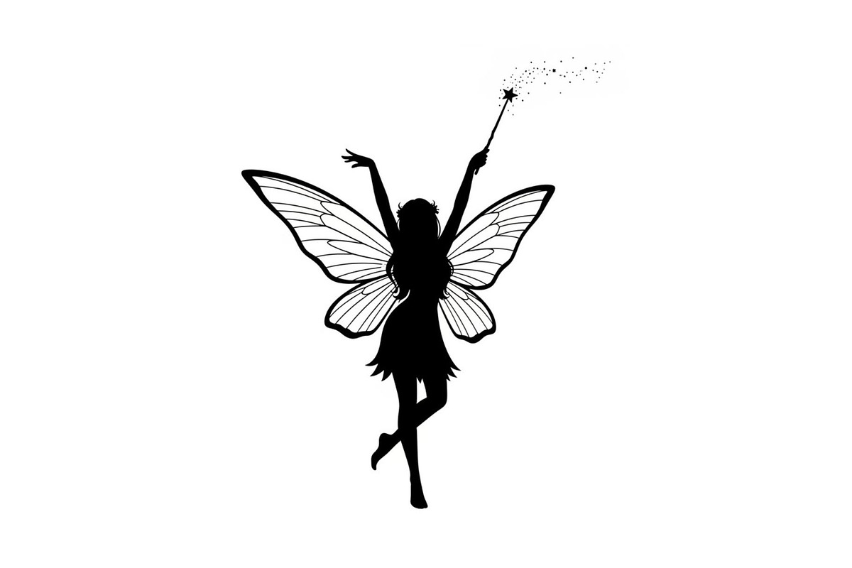 Magical Fairy Silhouette Bundle, an Illustration by jahid234 (Photo 12 of 51)