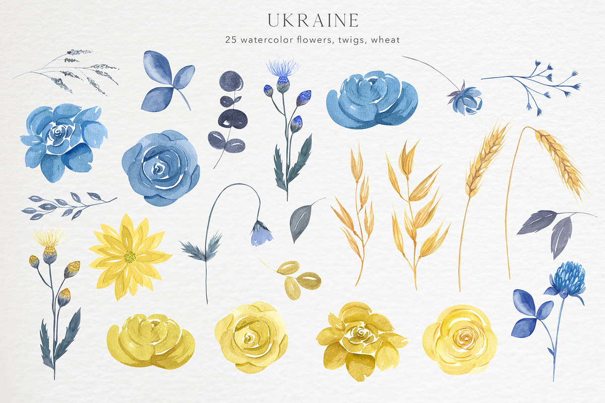 Ukraine. Watercolour collection., an Illustration by Ooh Lily (Photo 6 of 7)