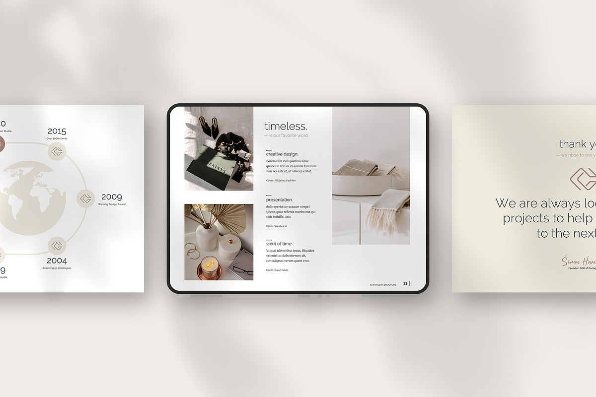 CARTAGENA Brochure -Canva & Indesign, a Brochure Template by Imagination Area (Photo 12 of 12)