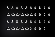 Xorien - Futuristic Display Font, a Sans Serif Font by Webhance Studio (Thumbnail 3 of 10)