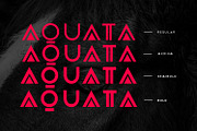 Aquata Typeface, a Sans Serif Font by Design Stag (Thumbnail 2 of 9)