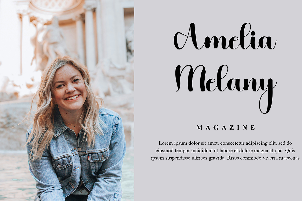 Blonde Girl, a Handwritten Font by InermediaSTUDIO (Photo 2 of 8)
