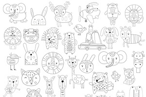 Coloring Page Book For Kids