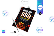 4th Of July BBQ Party Flyer, a Flyer Template by Aam360 (Thumbnail 2 of 3)