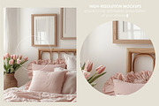 POWDER ROSE | Frame mockup set, a Household Mockup by SCHÉRI (Thumbnail 3 of 12)