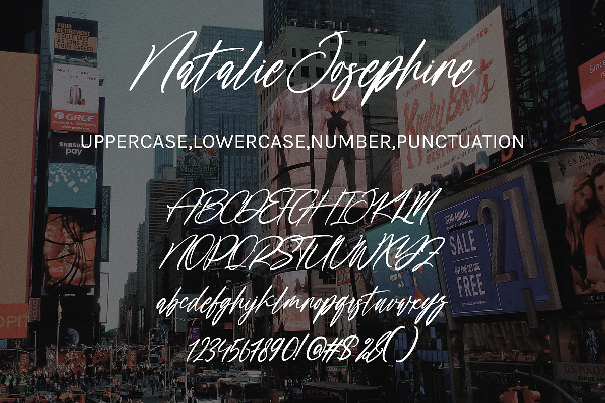 Natalie Joshepine, a Handwritten Font by HaKi Studio (Photo 4 of 5)