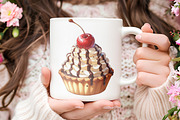 Pie Watercolor ClipArt's, an Illustration by RobertsArt (Thumbnail 4 of 9)