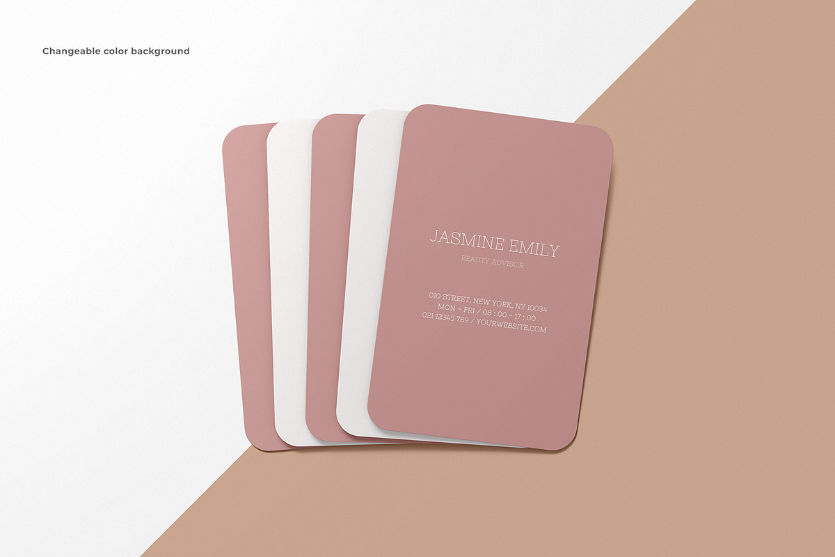 Vertical Business Card Mockup, a Books & Magazine Mockup by Mockup Supper (Photo 2 of 10)