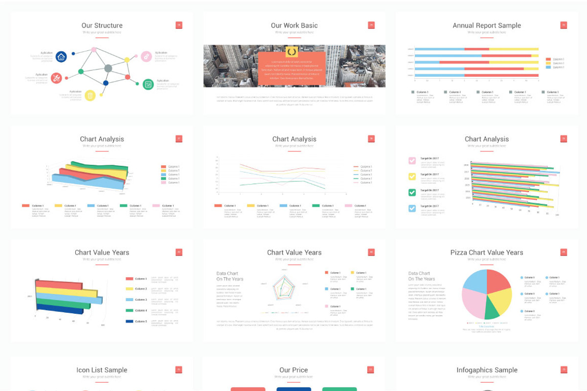 Powerfull Presentation Template, a Presentation Template by Graphicslide (Photo 4 of 6)