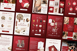 Christmas Holiday Email Templates