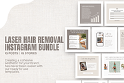Laser Hair Removal Insta Template, a Social Media Template by EliteMatidi (Thumbnail 2 of 9)