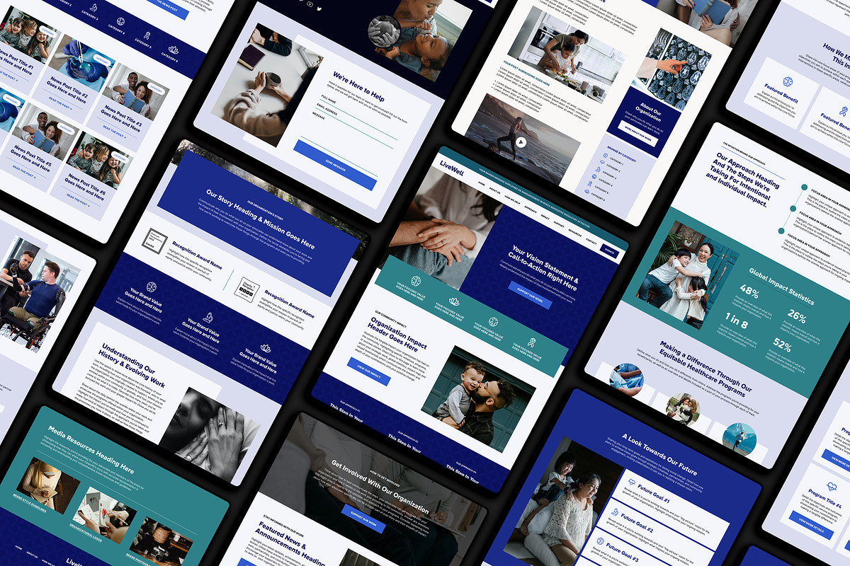 Healthcare Showit Website Template, a WordPress Template by Studio Humankind (Photo 1 of 20)