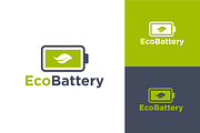 Eco Battery Logo Vector Simple, a Branding & Logo Template by zaqilogo (Thumbnail 1 of 2)