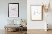 Curvy models minimal line art set., a Background Graphic by ElenKoss (Thumbnail 11 of 11)