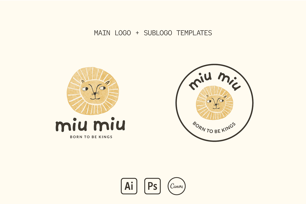 Baby logos & business card templates, a Branding & Logo Template by Orca Design (Photo 2 of 6)