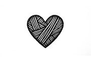 Knitted Heart Love Vector Bundle, an Illustration by Designs_River (Thumbnail 17 of 53)