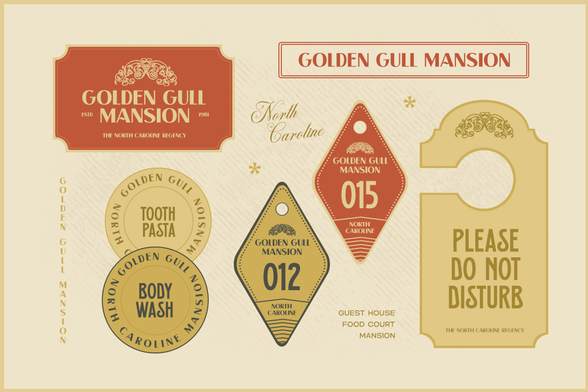 Ashenford – A Vintage Trio Font, a Script Font by Letterhend Studio (Photo 6 of 13)