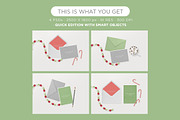 Mockup · Christmas Cards, a Print Template by tomodachi studio (Thumbnail 3 of 4)