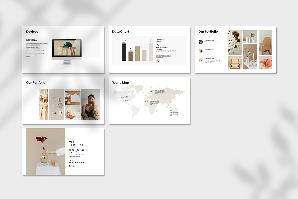 Minimal PowerPoint Template, a Presentation Template by Creative-Work (Photo 5 of 5)