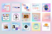 Instagram Aesthetic Gradient CANVA, a Social Media Template by Analogi Studio (Thumbnail 4 of 36)