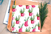 Christmas Herbal watercolor set, a Decorative Illustration by Olesya Morokhovets (Thumbnail 6 of 7)