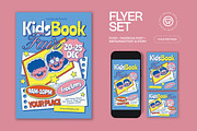 Kids Book Fair Flyer, a Flyer Template by graphicook (Thumbnail 1 of 3)