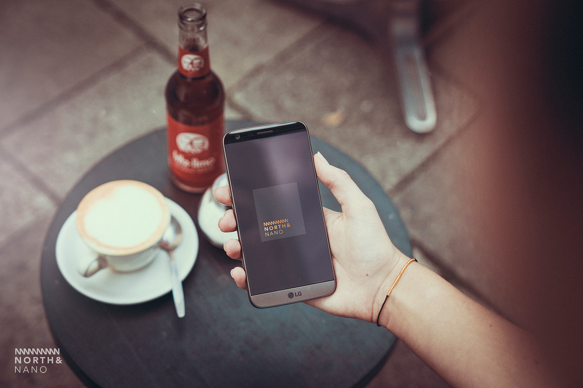 LG G5 PSD Mockups, an Android Mockup by North&Nano (Photo 3 of 5)