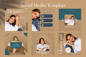 Fashion Instagram Template PSD