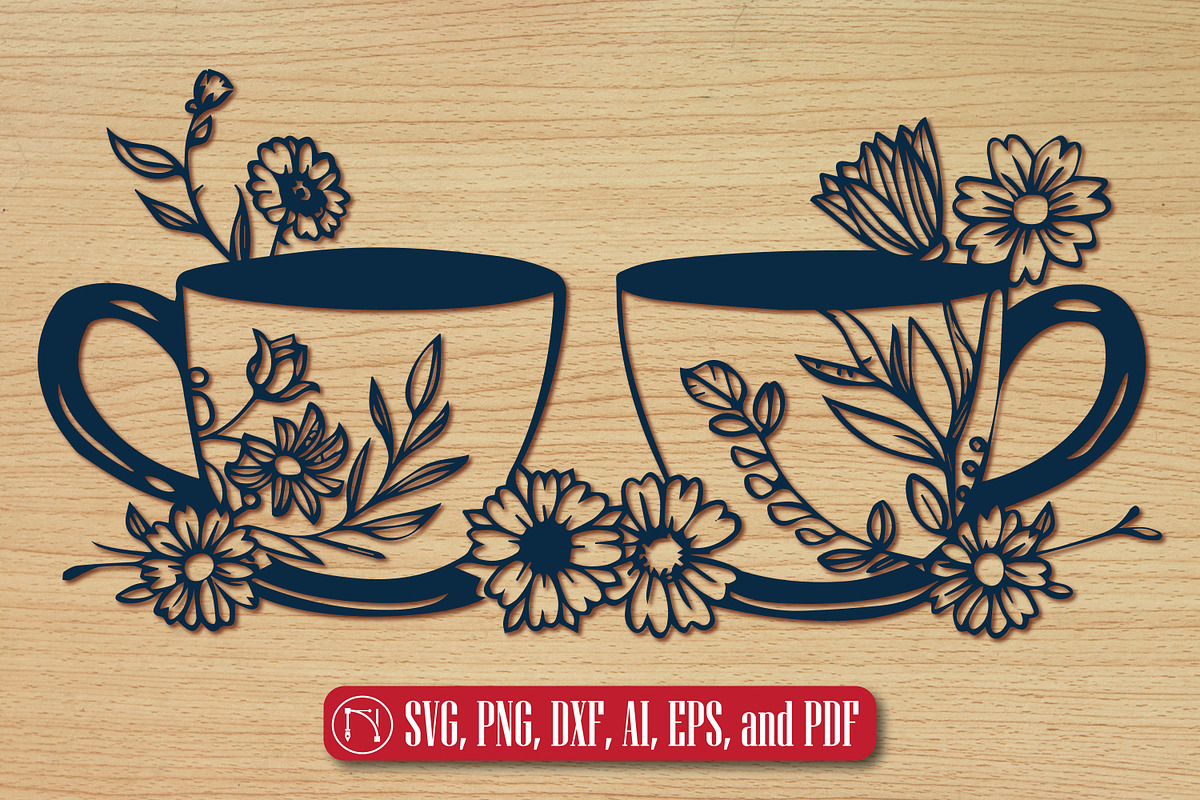 The Cricut Element with Flowers SVG, a Graphic by NGISED (Photo 5 of 18)