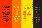 MGN Larusso Display, a Sans Serif Font by Morgana Studio (Thumbnail 7 of 11)