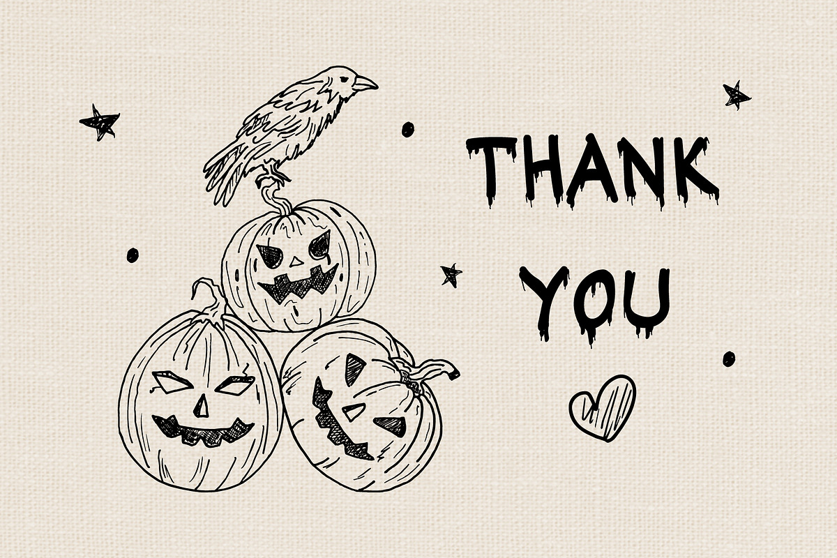 Happy Halloween doodle collection, an Object Graphic by Irina Avdeeva (Photo 10 of 10)