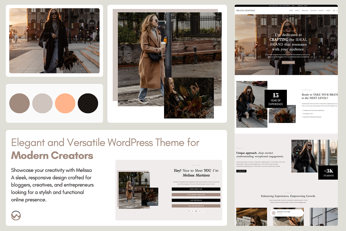 Wordpress Template for Photographers, a WordPress Template by HouseofWise (Photo 4 of 4)