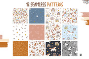 Little Unicorn vector clipart set, an Animal Illustration by Brandianna (Thumbnail 6 of 14)