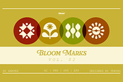 Bloom Marks Vol 2, a Solid Icon by Tekuni (Thumbnail 1 of 12)