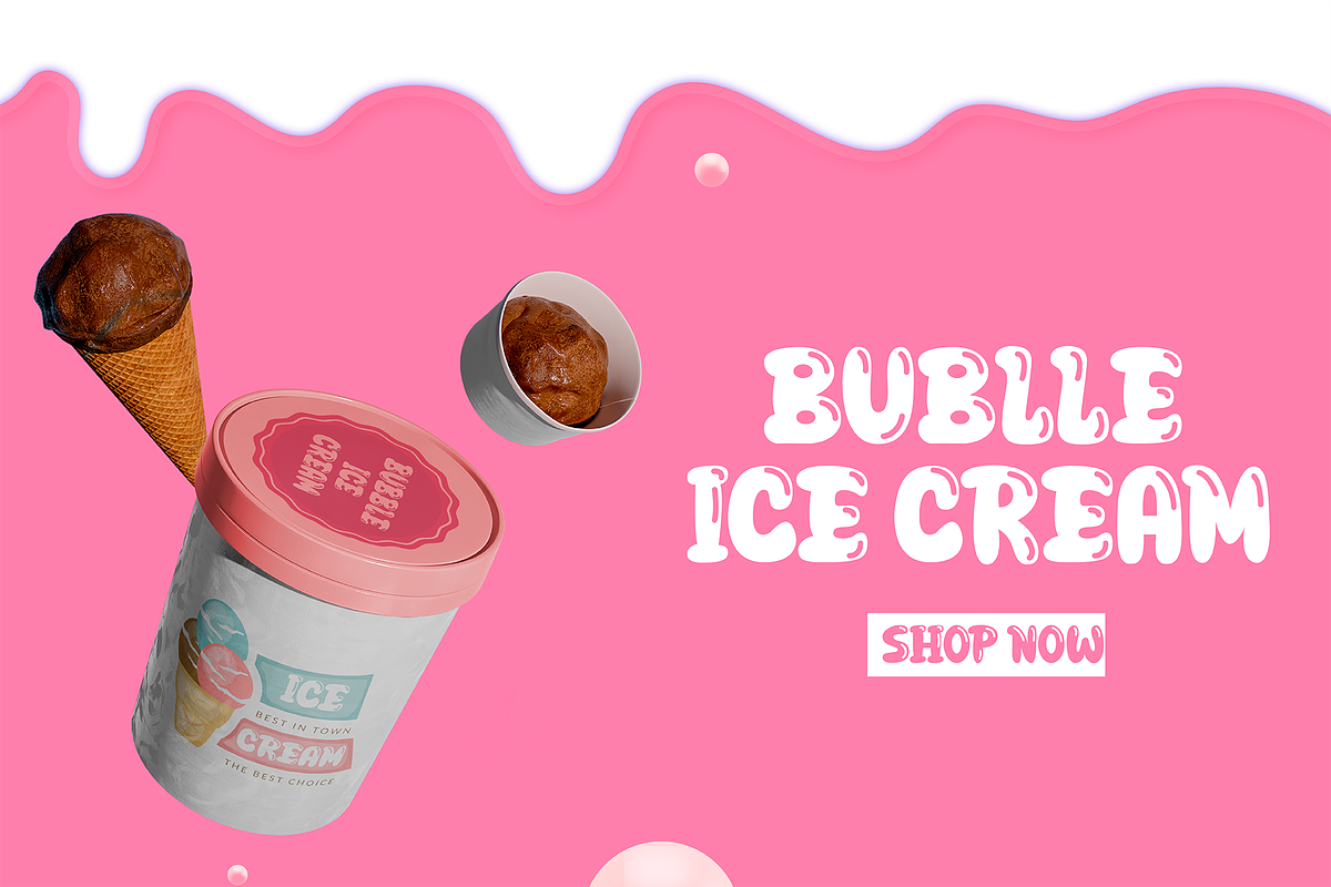 Bubble Cart Display Font, a Handwritten Font by Authentic Studio (Photo 4 of 5)