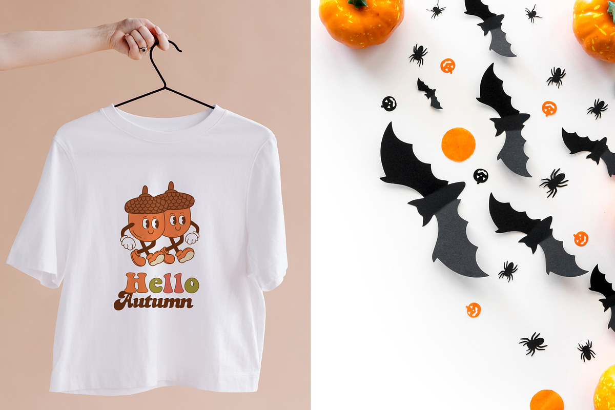 Cute Autumn Clipart Bundle, a Seasonal Illustration by NataKa (Photo 5 of 10)