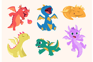 Dragon kids. Little fantasy, an Animal Illustration by Onyx