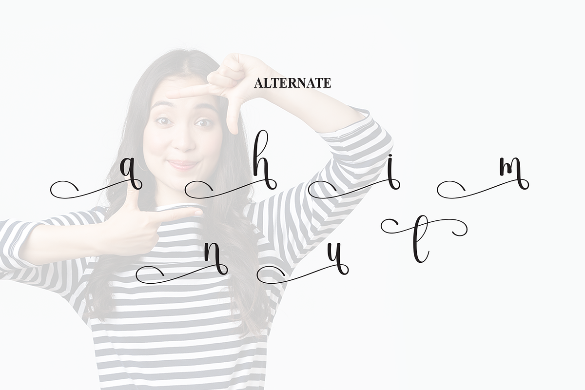 Emotion | Script Font, a Handwritten Font by Scratchones (Photo 8 of 9)