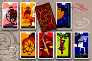 Vector Tarot Cards – Major Arcana, an Object Illustration by Retro Graphic Box (Thumbnail 2 of 5)