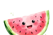 Cute Fruits Clipart Bundle, a Food Illustration by PLUM&FIGS (Thumbnail 8 of 10)