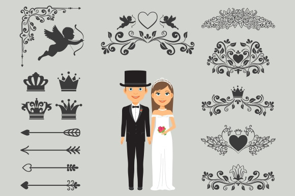 Wedding Invitation Design Elements