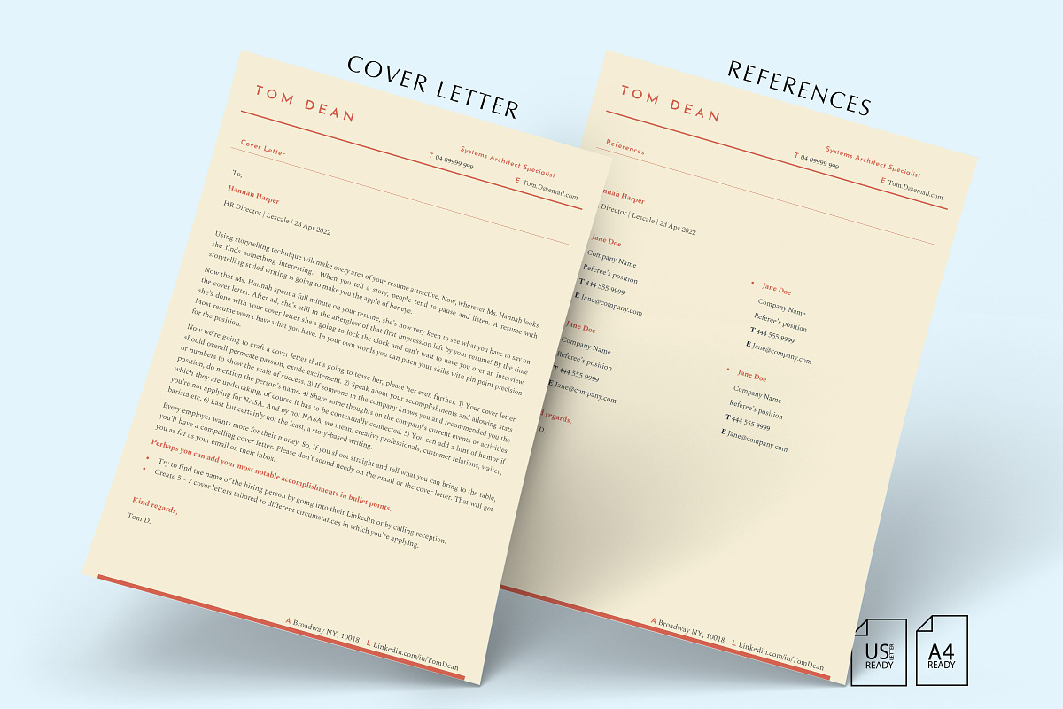 Web Developer Resume Template, a Resume Template by Career Canvas (Photo 4 of 11)