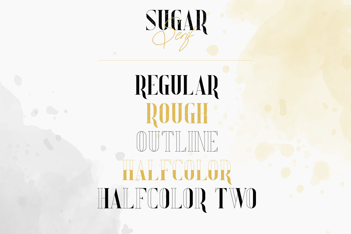 Sugar Spice - font duo + Extras, a Serif Font by VP Fonts (Photo 9 of 20)