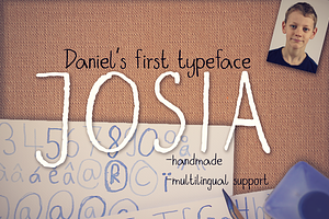 Josia Typeface